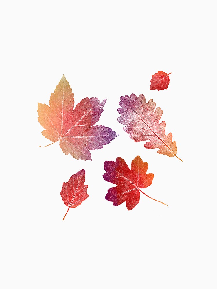 colorfull skeleton Leafs red by imfine