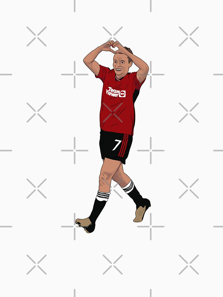 Ella Toone FA Cup Final Goal Celebration Minimalist by Hevding