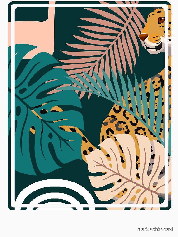 Mid Century nature jungle by mark ashkenazi