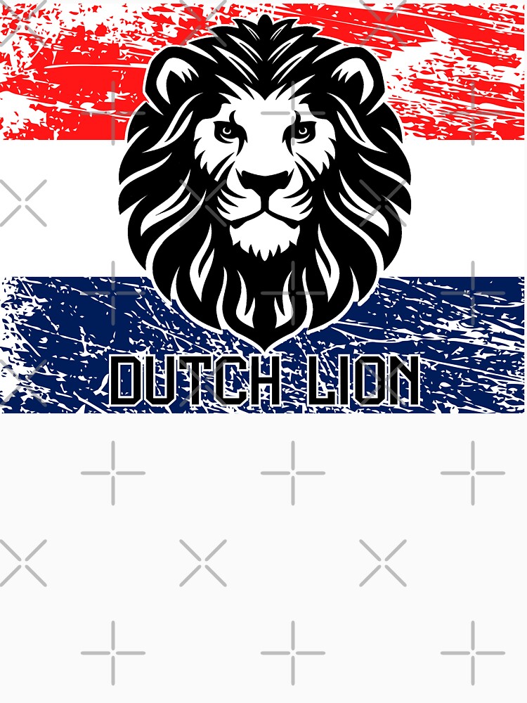 Go Holland! - Dutch Lion Distressed Flag by DWDiva