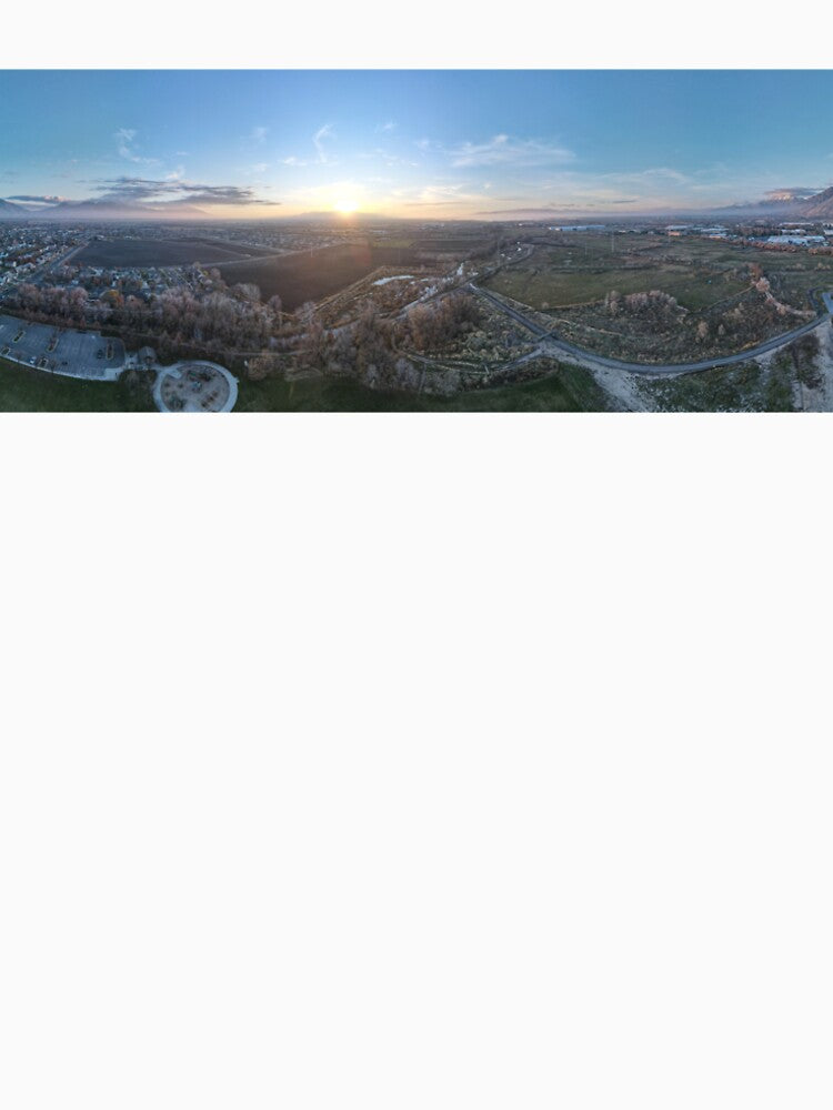 Panorama Utah Sunset by Tempraneo Photo