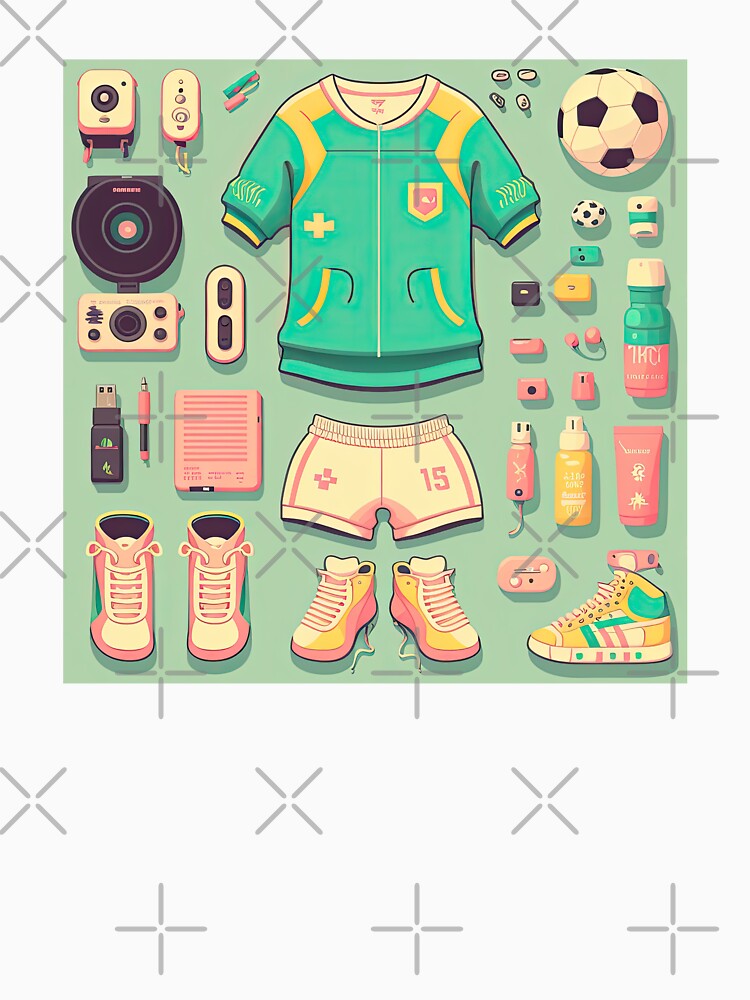 Football Fashion Style Patterns: Clothes and Accessories for Enthusiast by ultra-cute