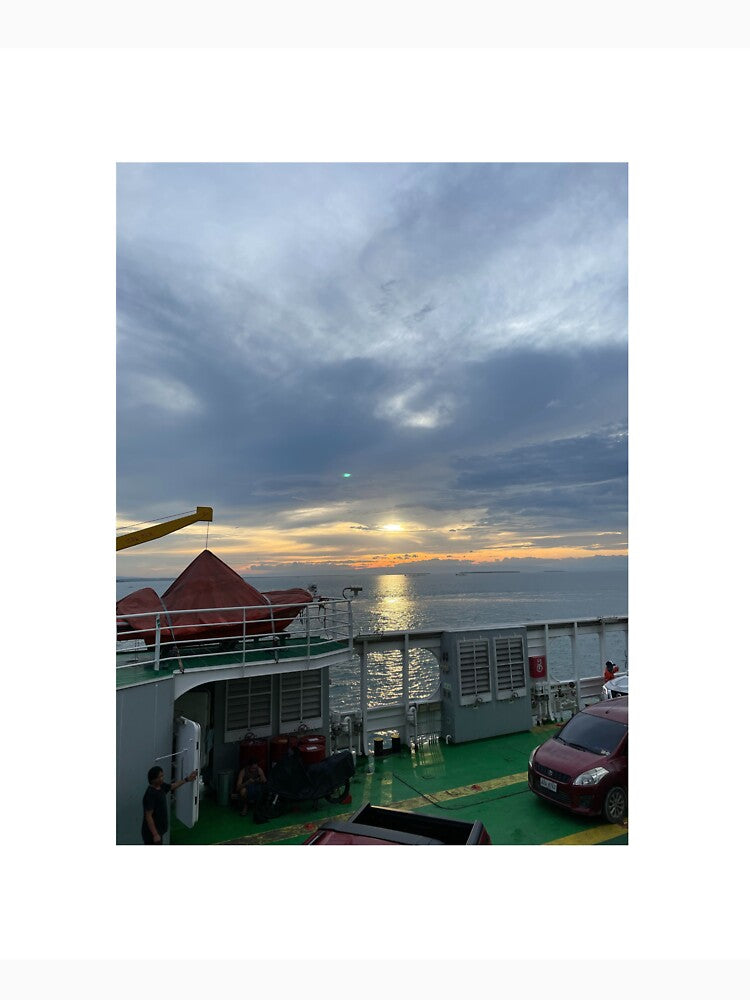 SUNSET OVER THE FERRY 2 by iAmmAja43