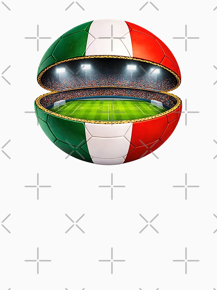 Italy Football Stadium Ball Design by FunToTheFullest