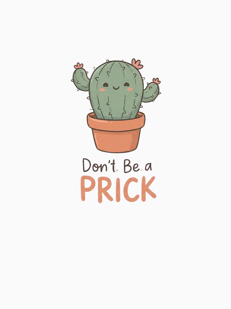 Don't Be a Prick Cactus Mug | Funny Succulent Coffee Cup | Plant Humor Gift | Cactus Lover Mug by GeniePixel