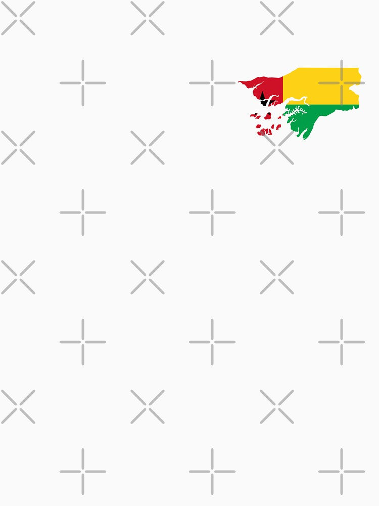 Guinea-Bissau Map by feether-store