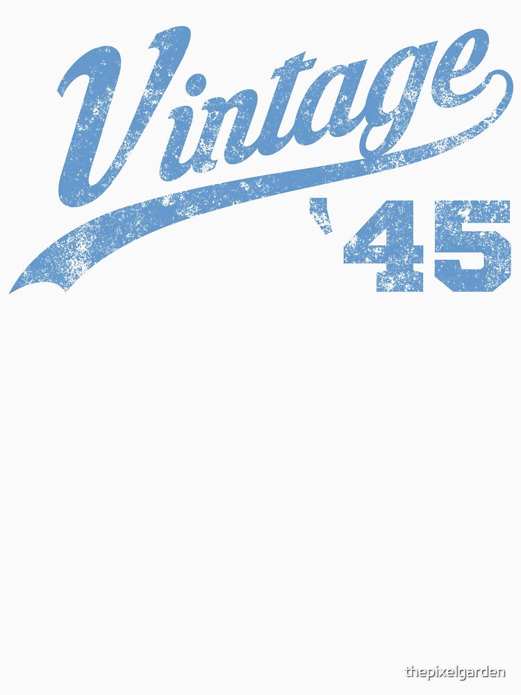 Vintage 1945 Sports Style by thepixelgarden