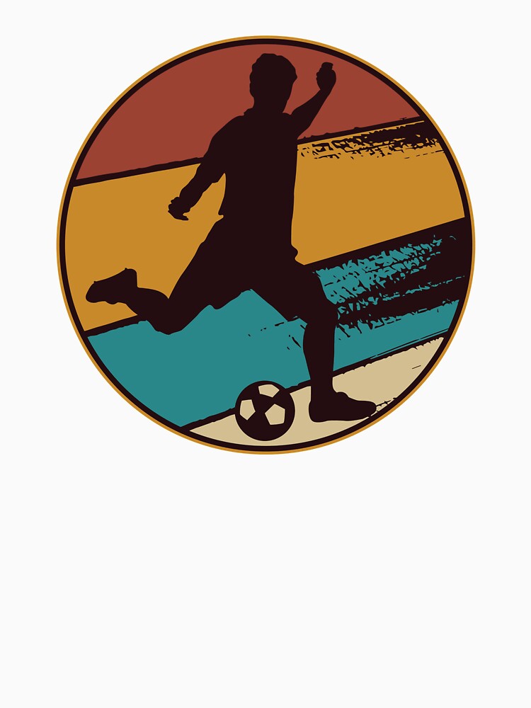 Football soccer player retro vintage by AaaleXX