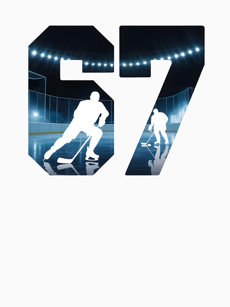 Six Seven Trend Retro Jersey Number 67 - Vintage Sports Style by DarylWelsh2024