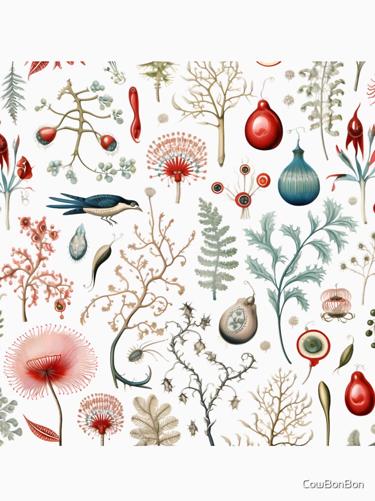 My Secret Garden IV. - Vintage Botanical Flower Illustration by CowBonBon