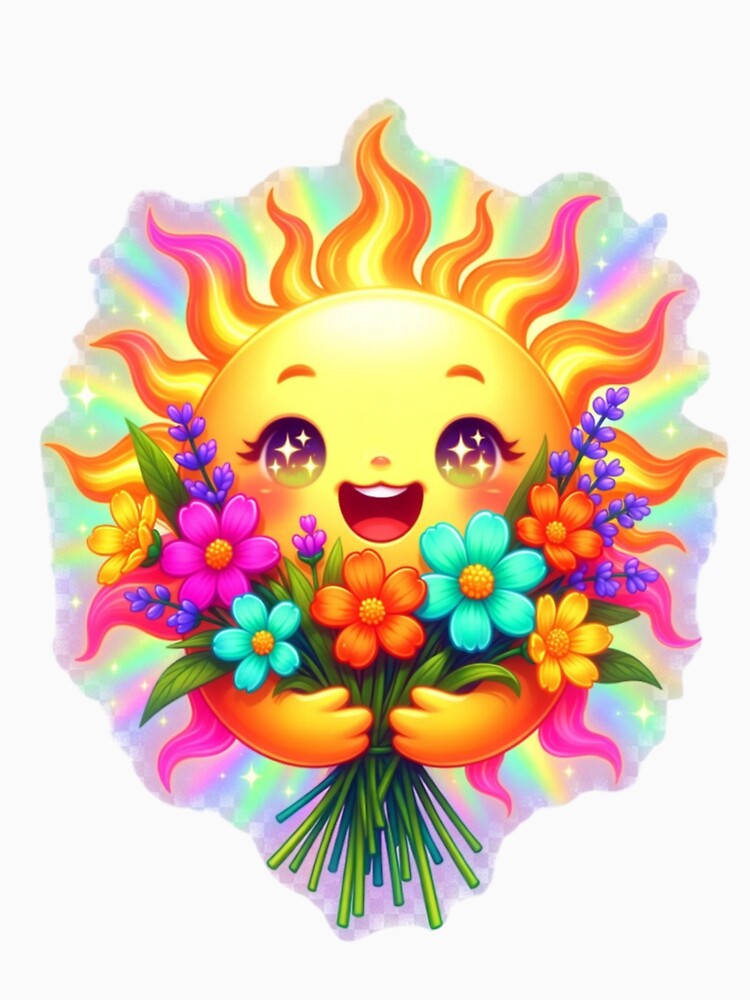 Happy Rainbow Sun Bouquet by CoquetteLunaCo