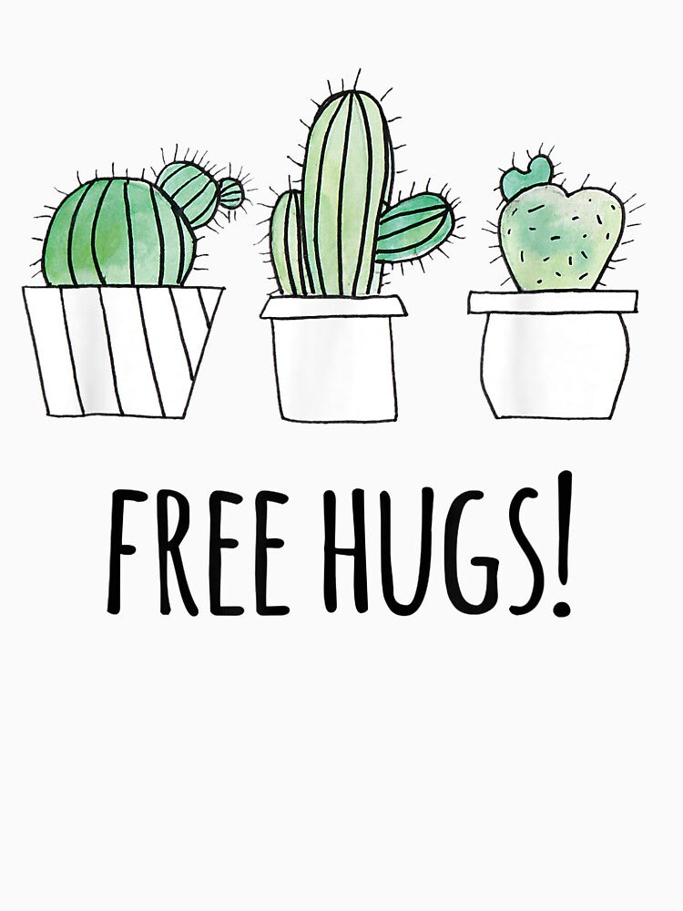 Free Hugs  Succulent Cactus For Gardeners by SaltyFNG