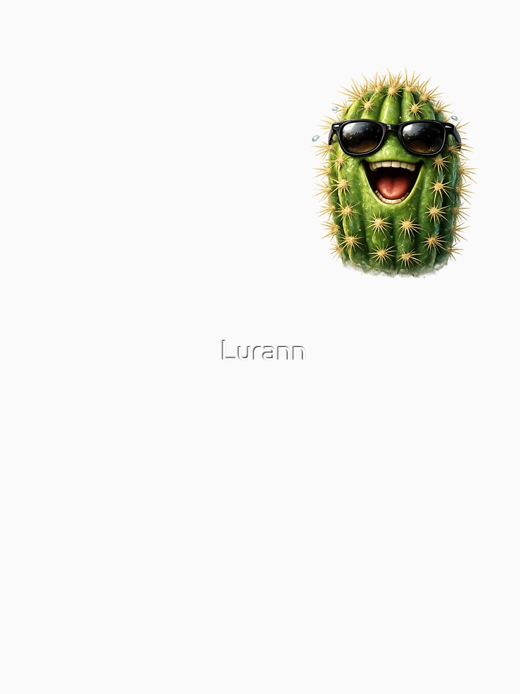 Funny Laughing Cactus by Lurann