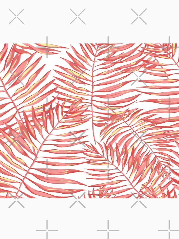 Coral tropical leaf pattern by MLD112