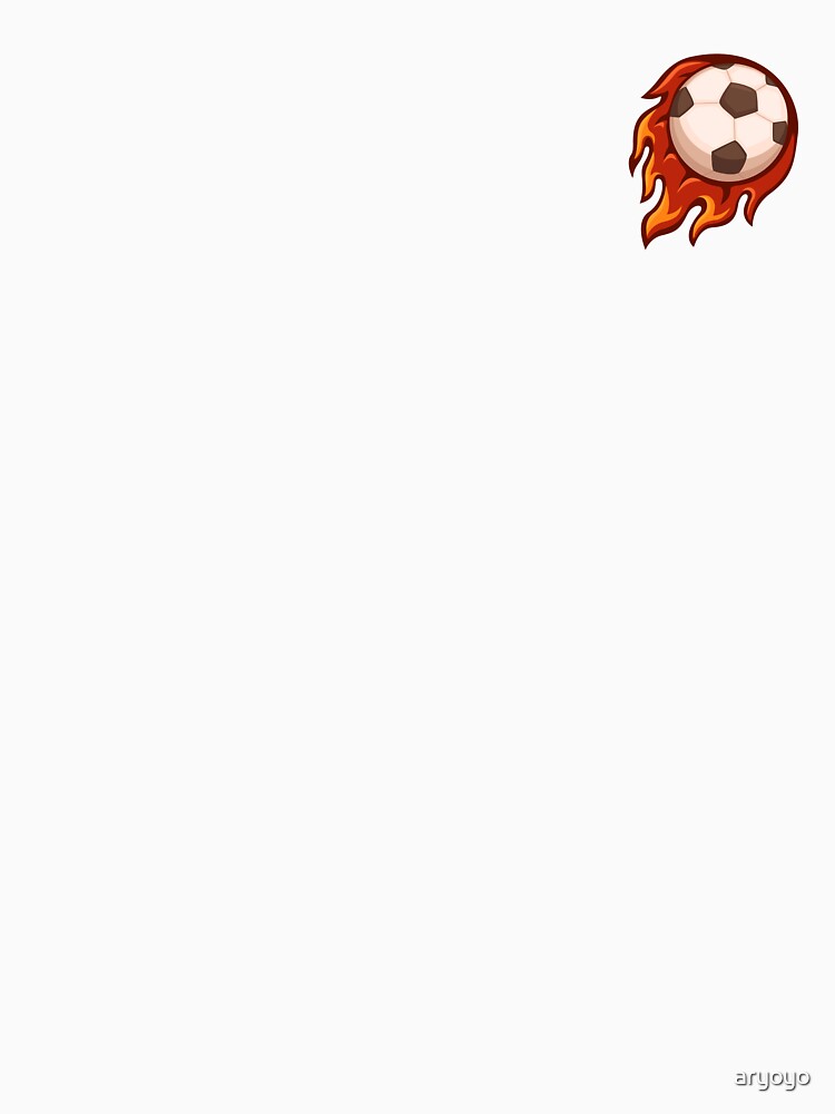 Soccer Ball Fire Sport Mascot Logo Symbol cartoon by aryoyo