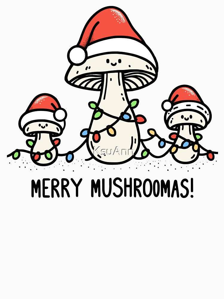 Funny Mushroom Gift Men Women Kids Ugly Christmas Mushroom by KsuAnn