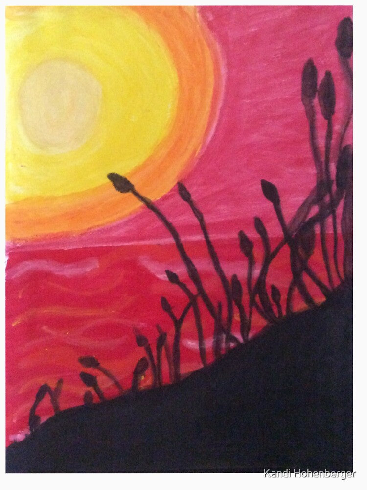 Cattail Sunset by Kandi Hohenberger