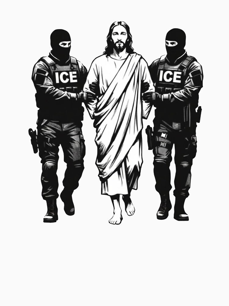 Jesus Arrested By ICE by junewitherspoon