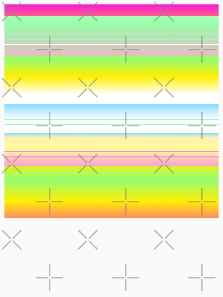 Vibrant tropical color palette line pattern | Vibrant tropical color combination by lausn