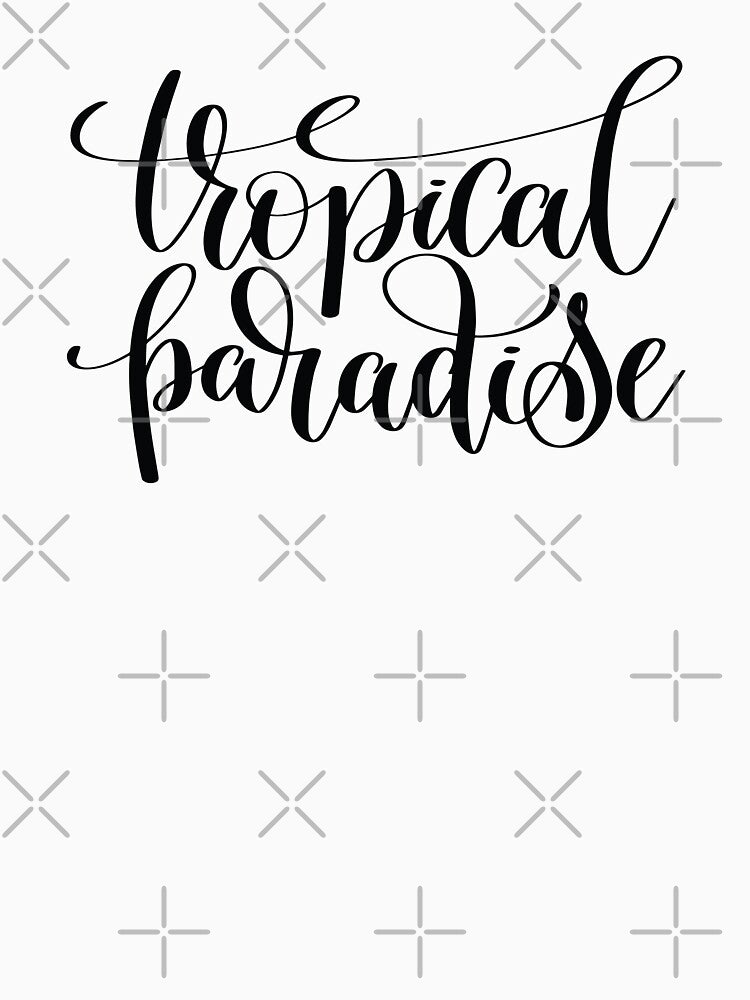 Tropical Paradise Inspirational and Motivational Quotes by ProjectX23