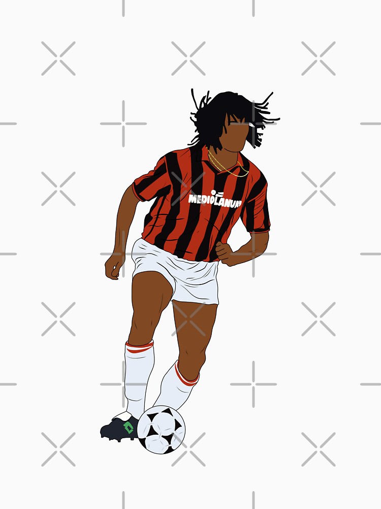 Ruud Gullit Milan Minimalist Vintage Aesthetic by Hevding