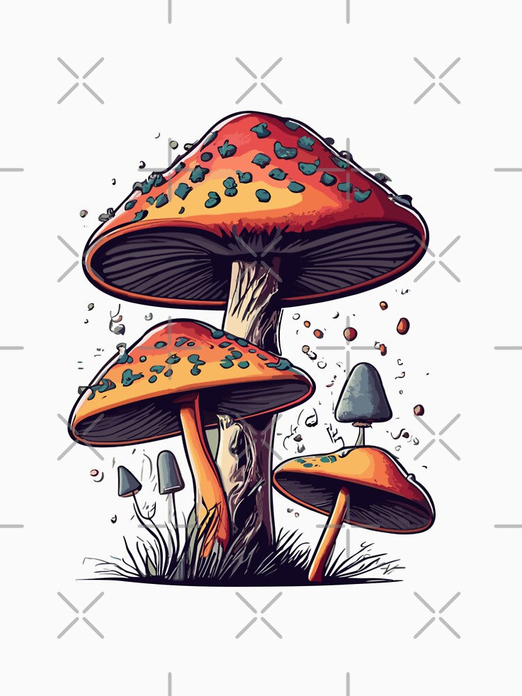 Wild Mushrooms by GraphicsClub