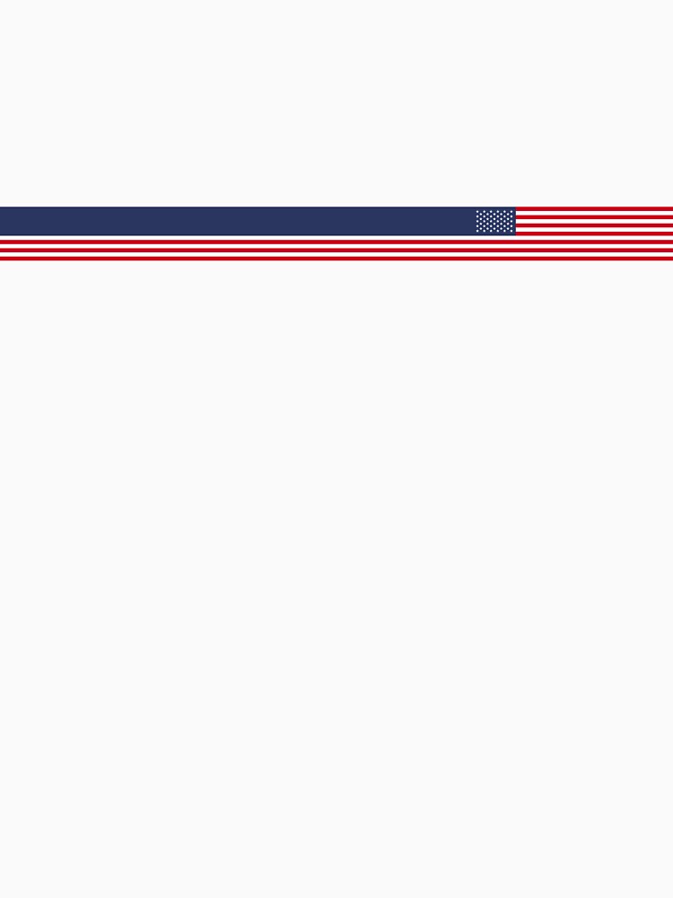 USA Flag Strip by AlanDellSaint