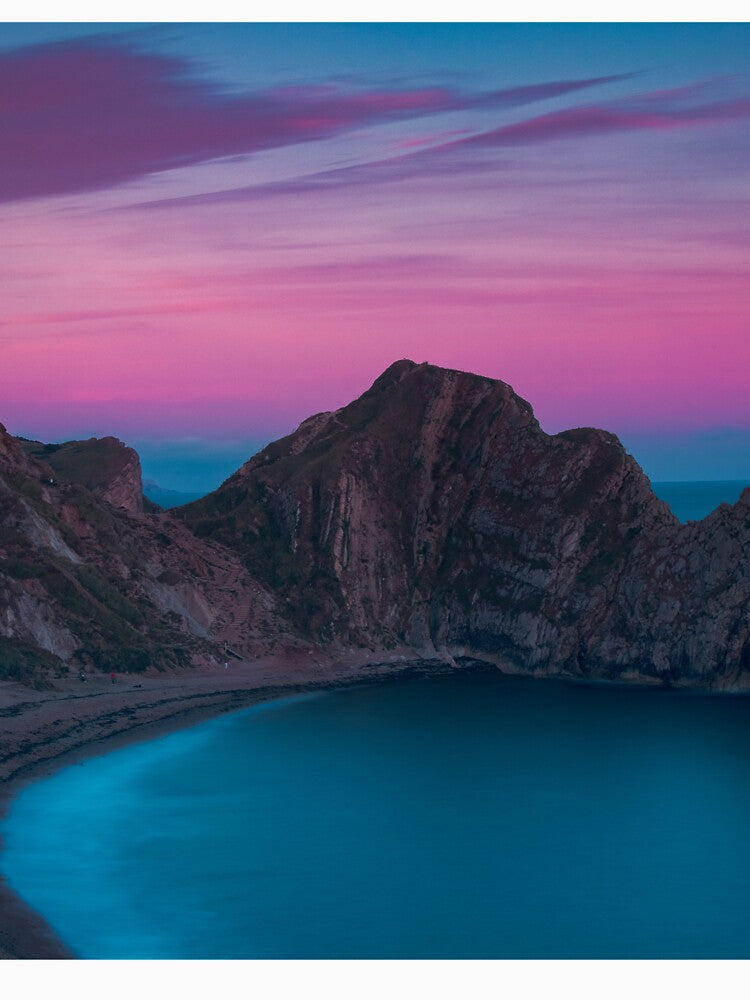 Pink Cotton Candy Ocean Sunset by newburyboutique