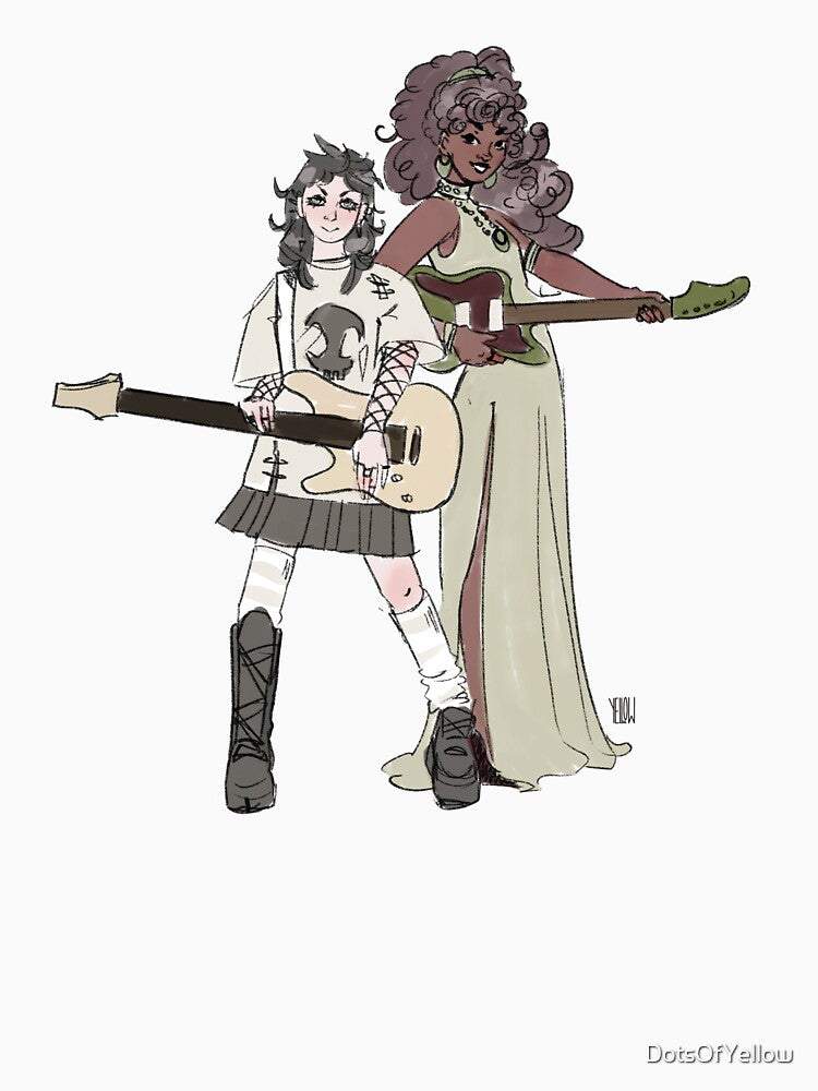 Guitar Girls by DotsOfYellow