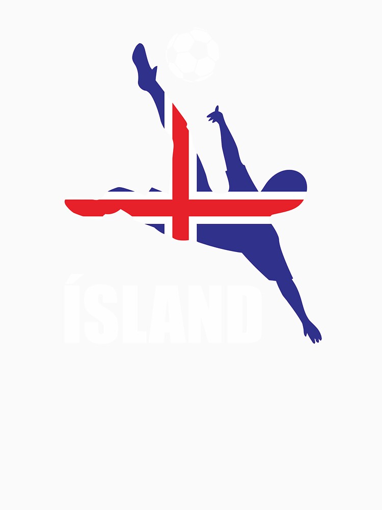 Iceland Soccer Iceland Flag by Vanover Designs