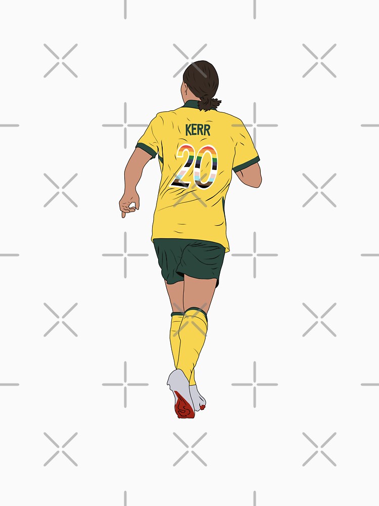 Sam Kerr Matildas Women's Football Soccer by Hevding