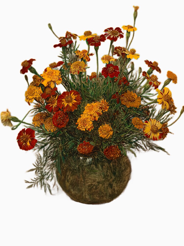 Henri Fantin-Latour's "Marigolds" by zeucontosu