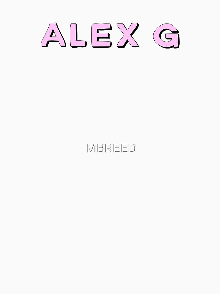 (Sandy) Alex G Font by MBREED