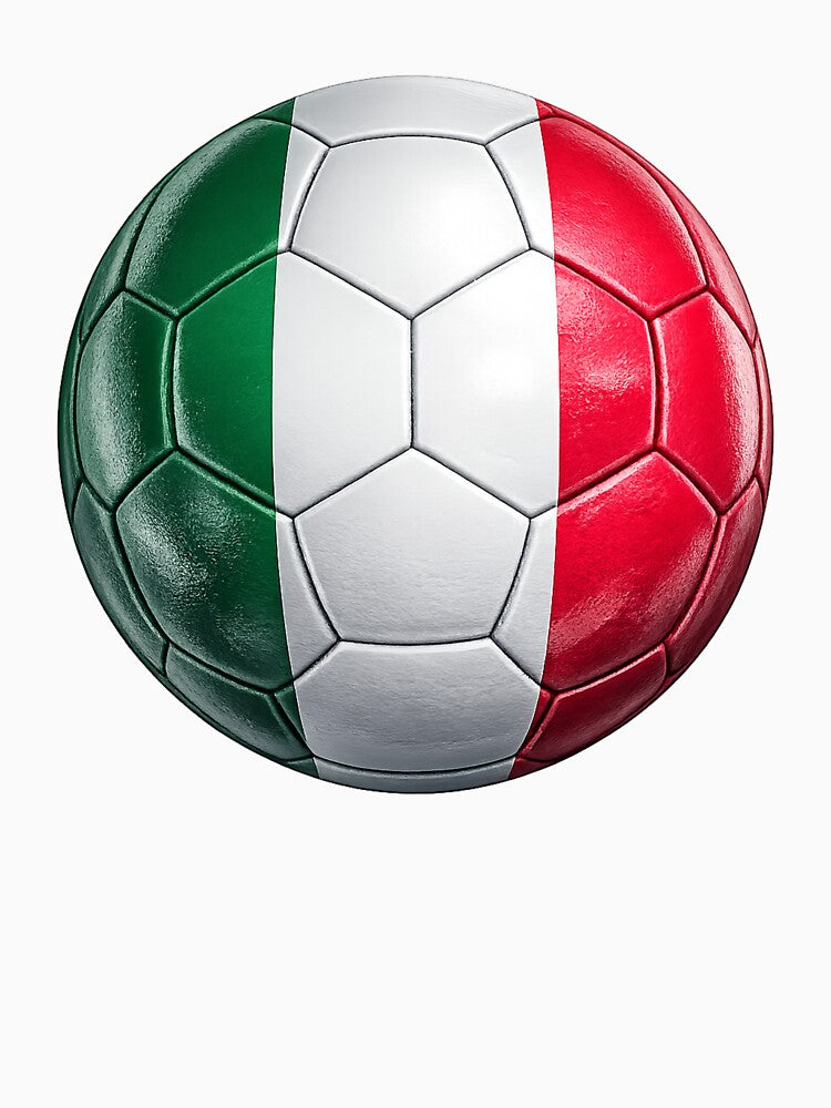 Italy Flag Football Design by redsharkuk