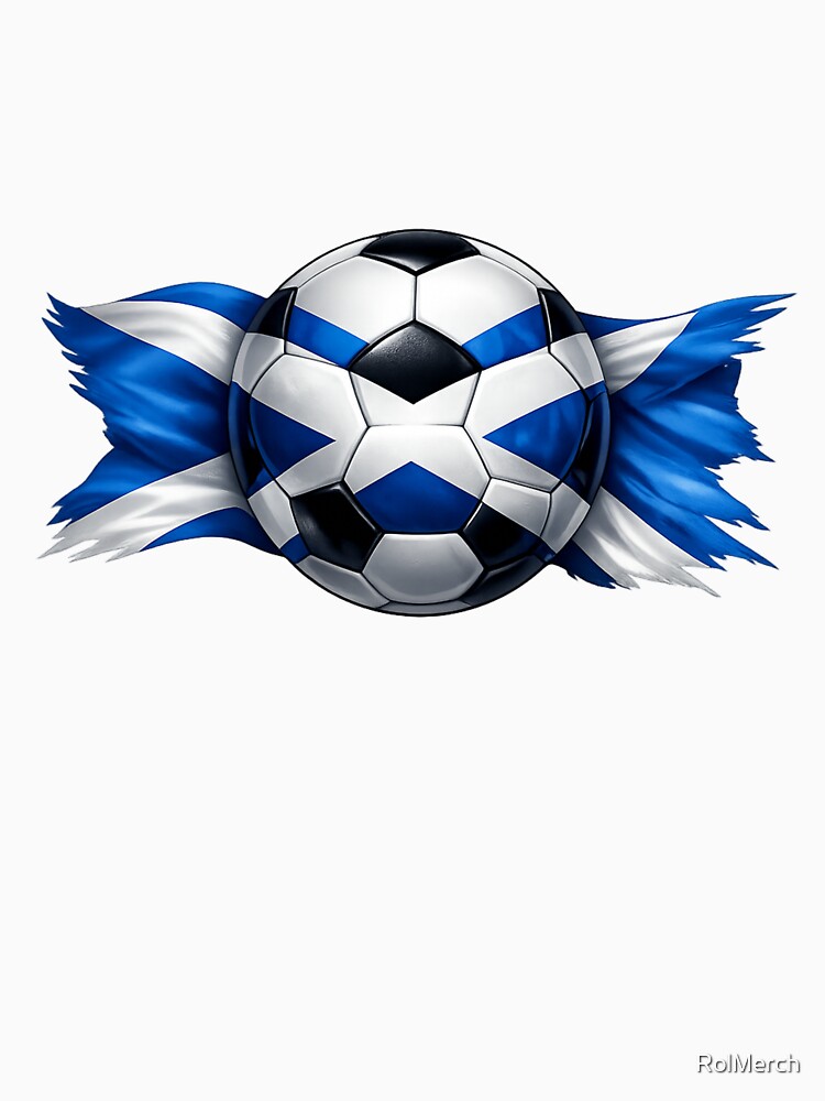 Scotland Soccer Pride – Scottish Flag Football World Cup Design by RolMerch