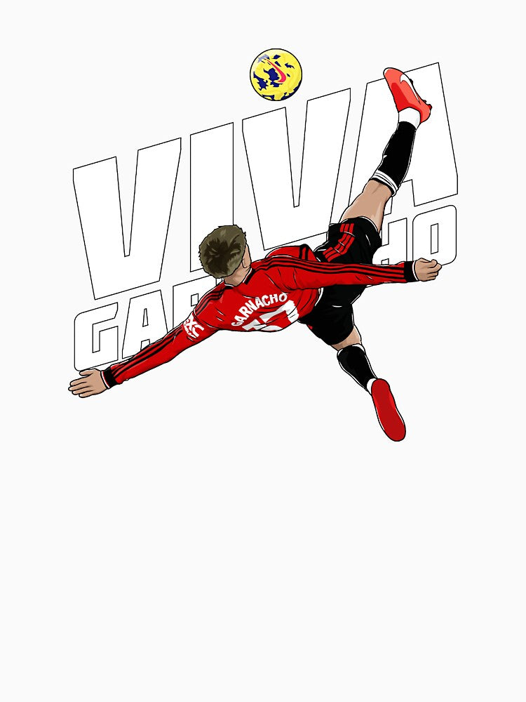 Garnacho Bicycle Kick by Hailieiller