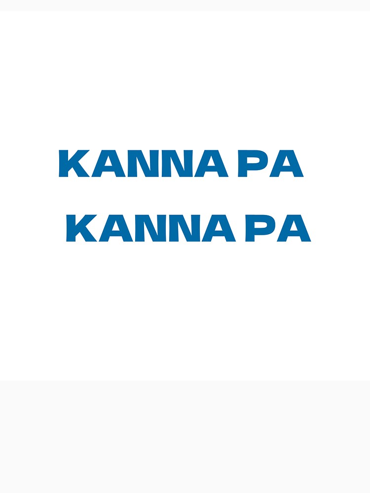 KANNA PA KANNA PA Shirt – Sweden Soccer Fan Chant Tee | Uncle Jichuan by Uncle-Jichuan