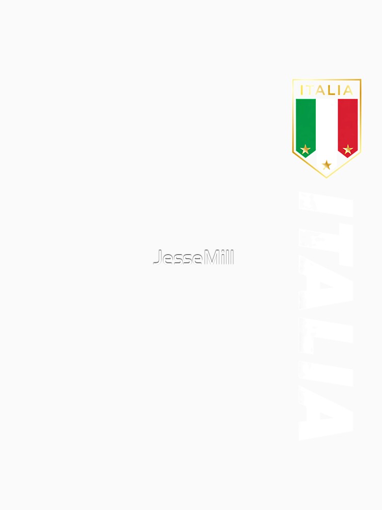 Proud Italian - Italia Design - Italian Soccer Jersey Style by JesseMill