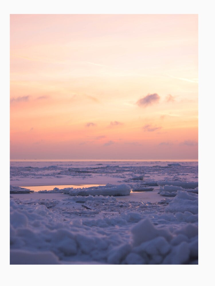 Pretty Winter Sunset by Valeria Nikitina