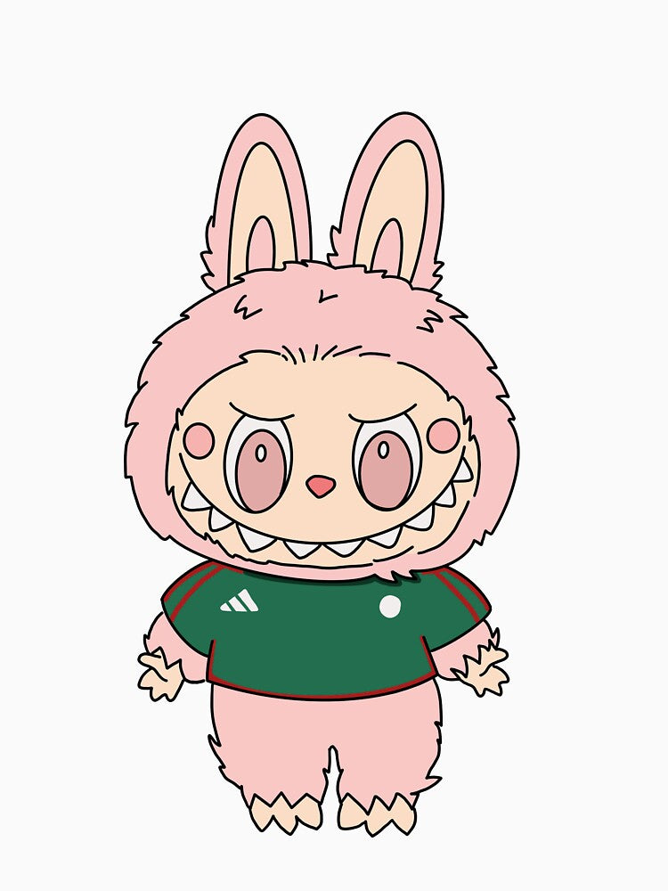 Labubu Style Monster in Mexico Jersey by anahehe