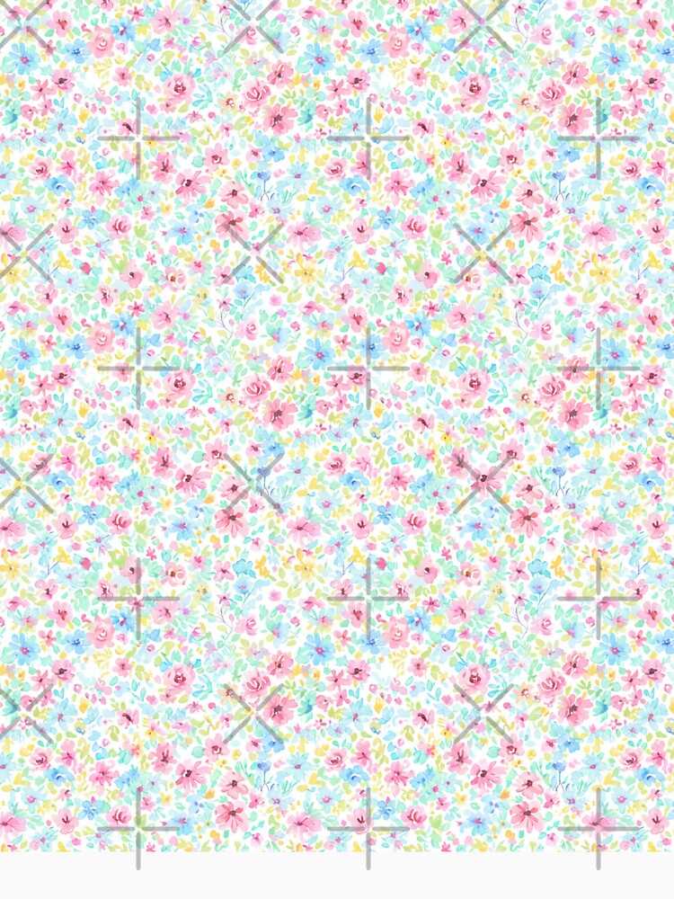 Pastel Watercolor Floral Seamless Pattern by FashioonTrends