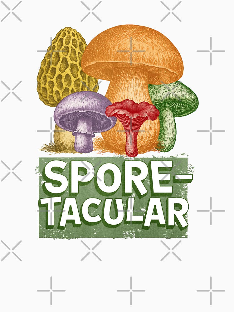 Spore-Tacular Foraging Design by ikidyounot