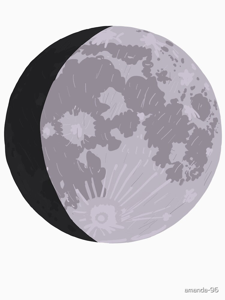 Waxing Gibbous Moon by amanda-96
