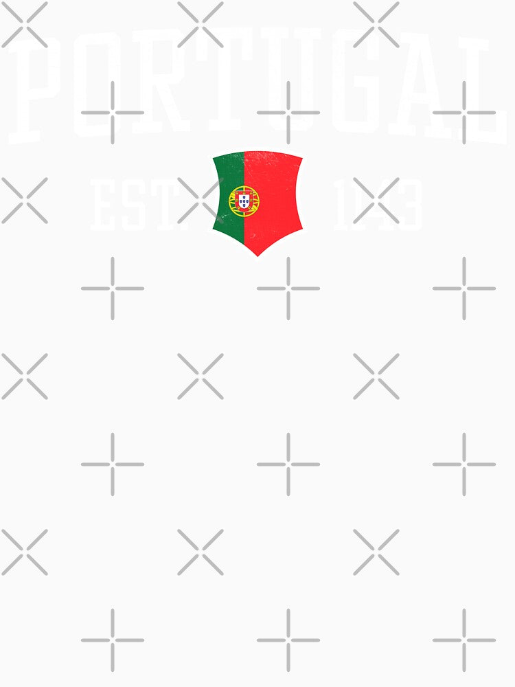 Portugal Est. 1143 - Portuguese Flag Pride Vintage by mBshirts