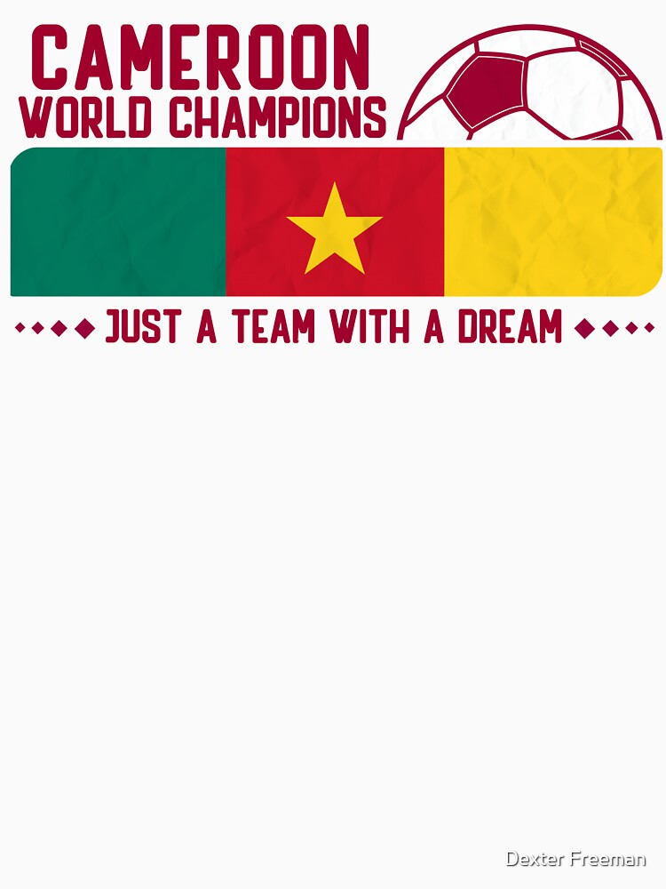Cameroon Soccer Team for Soccer Lovers and Football Fans by Dexter Freeman