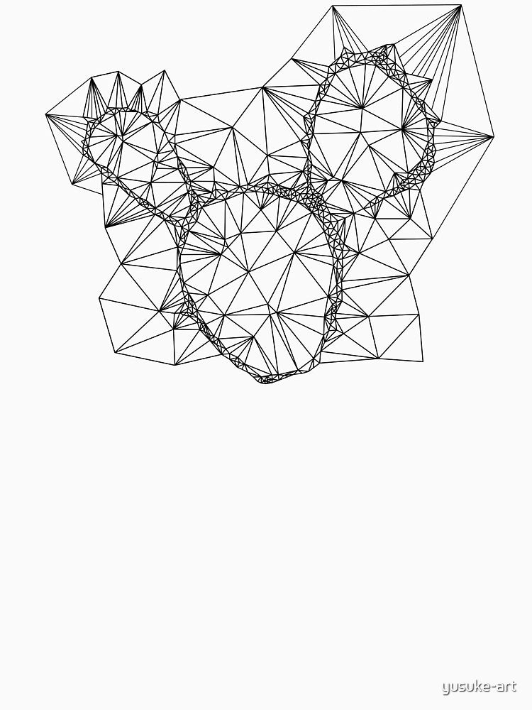 Geometric Prickly Pear Cactus by yusuke-art
