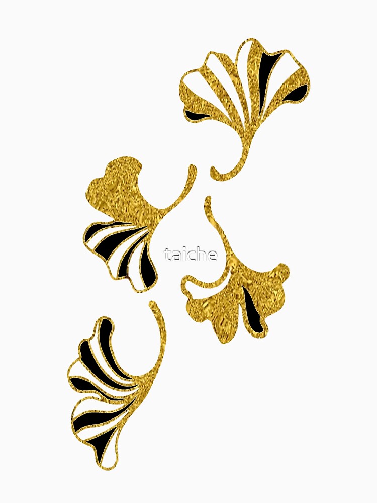 Ginkgo Leaves Opulent Foliage Vector Art by taiche
