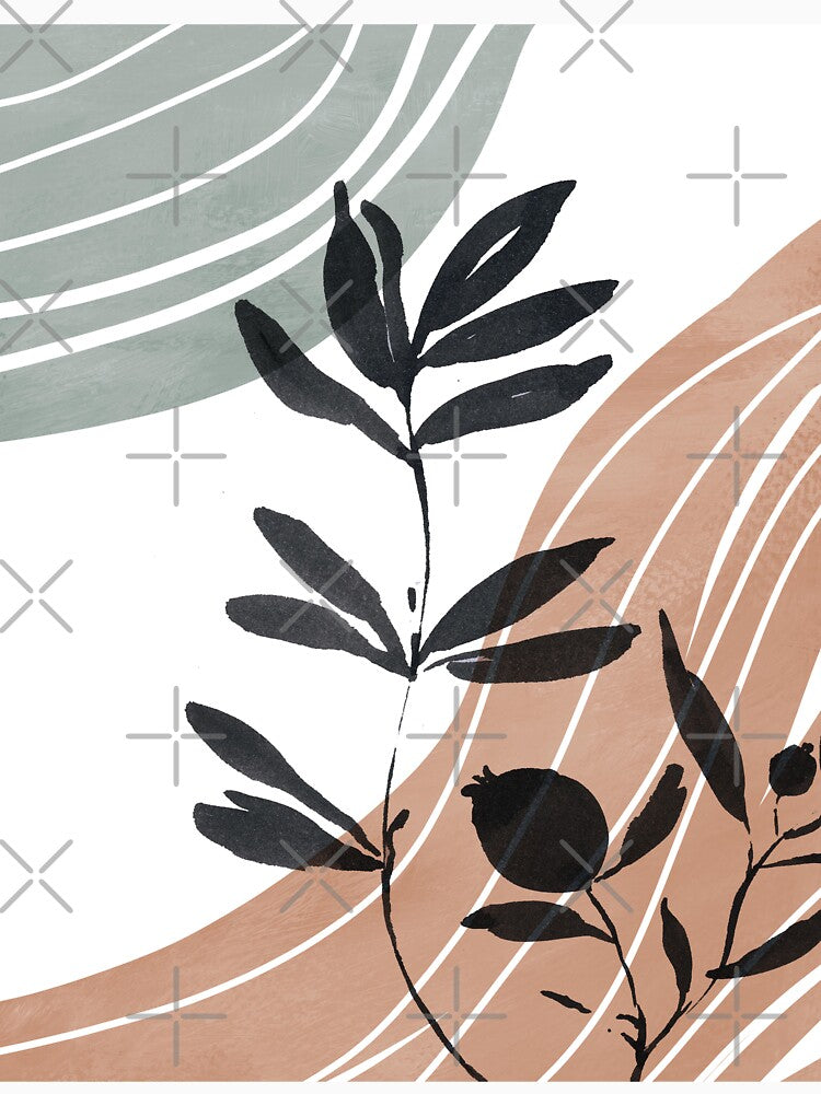 Abstract Botanical 2 by StudioArtNew