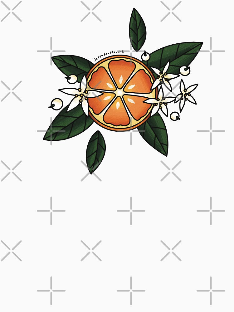 Traditional Orange Slice by jessadoodle
