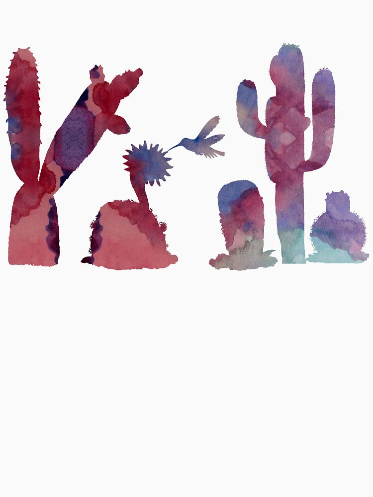 Water color cacti by TheJollyMarten